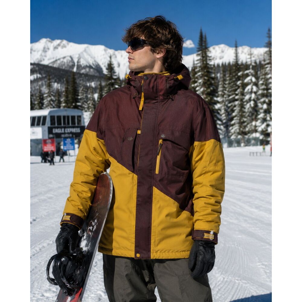 Bonfire Waterproof Snowboard Jacket Mens Medium Y2K Gorpcore Ski Coat